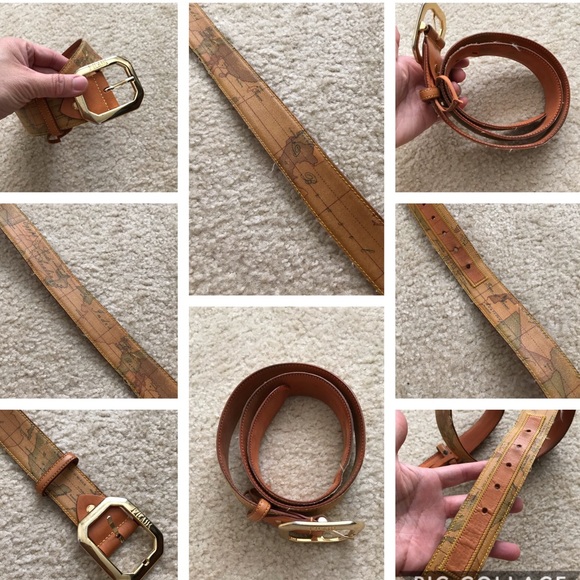 ALVIERO MARTINI UNISEX "GEO CLASSIC" BELT. Size 85 - Picture 7 of 8